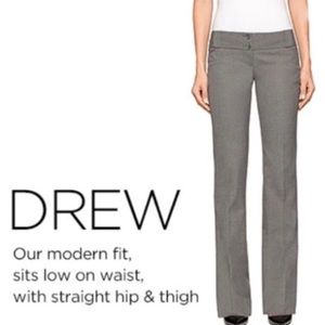 The Limited Drew Fit Black Dress Pants 6P